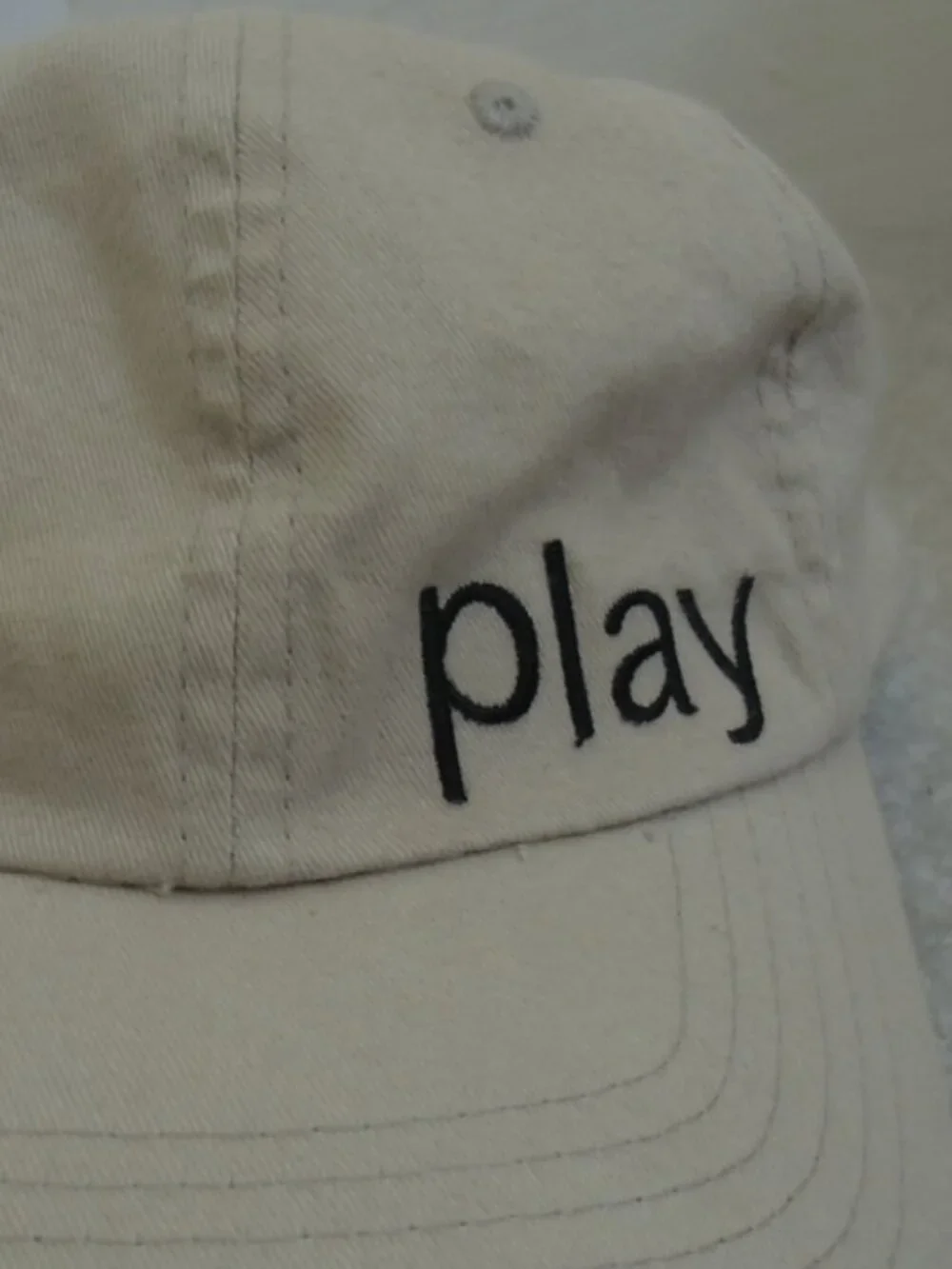 Illinois Lottery HAVE A BALL Baseball Cap One Size Beige Hat 